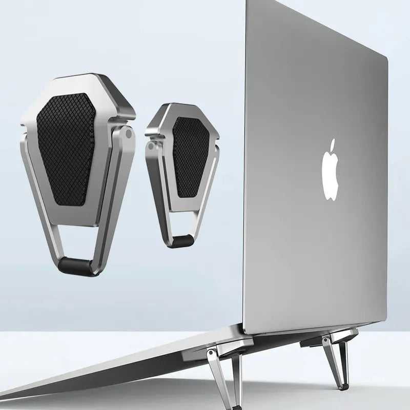 Metal Foldable Laptop Stand with Non-slip Base