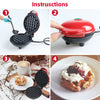 Electric Waffle Maker - Non-Stick Kitchen Appliance