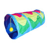 Kitty Tunnel Tube Pet Toy with Peek Hole