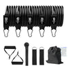5-Tube Fitness Resistance Bands Set with Accessories
