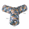 Kitty Tunnel Tube Pet Toy with Peek Hole