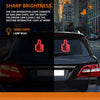 Car Finger Light Set with Remote Control - Funny Window Sign