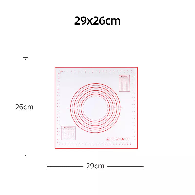 Non-Stick Silicone Baking Mat for Pizza Dough and Pastry Making