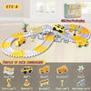 Electric Track Car Toy Set for Kids