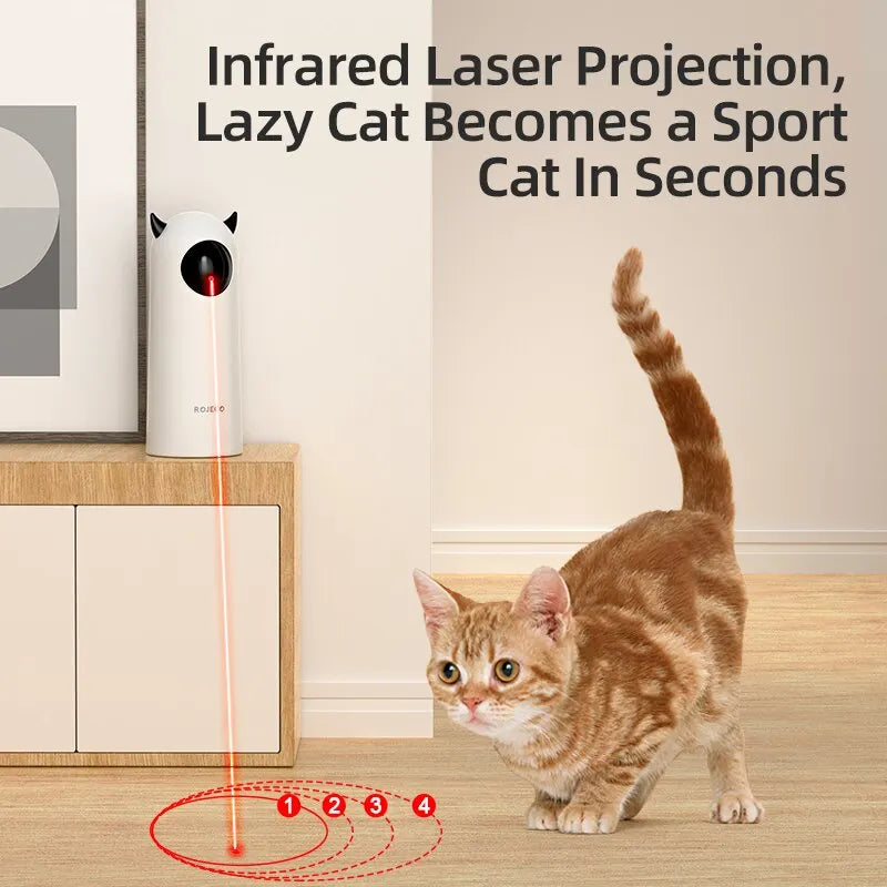 ROJECO Automatic Interactive Laser Cat Toy