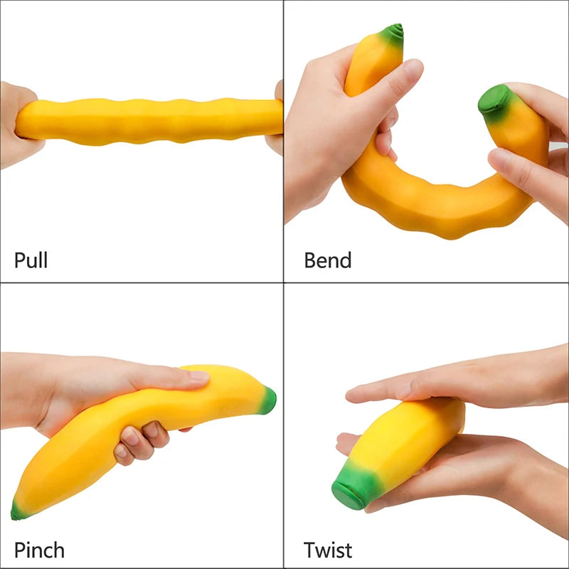 Stretchy Banana Sensory Toy for Kids