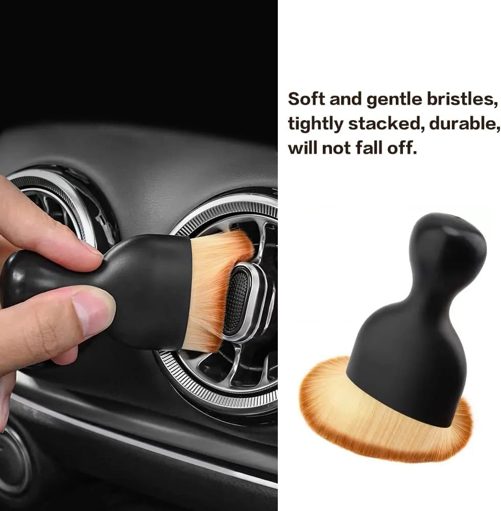 Car Interior Cleaning and Detailing Brush Set for Dust Removal