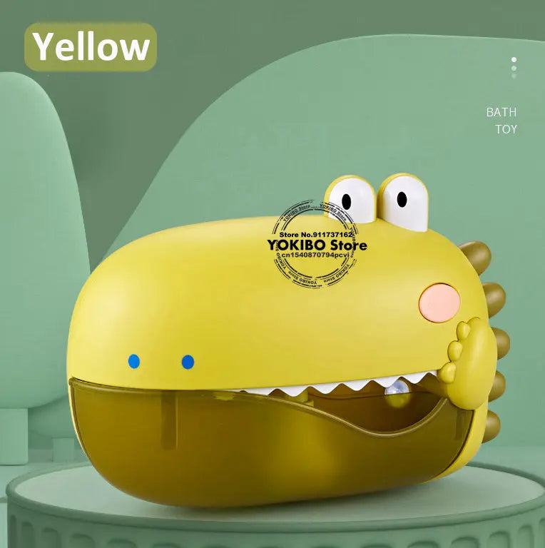Bubble Machine Bath Toy for Kids