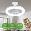 Remote-Controlled LED Ceiling Fan with Light