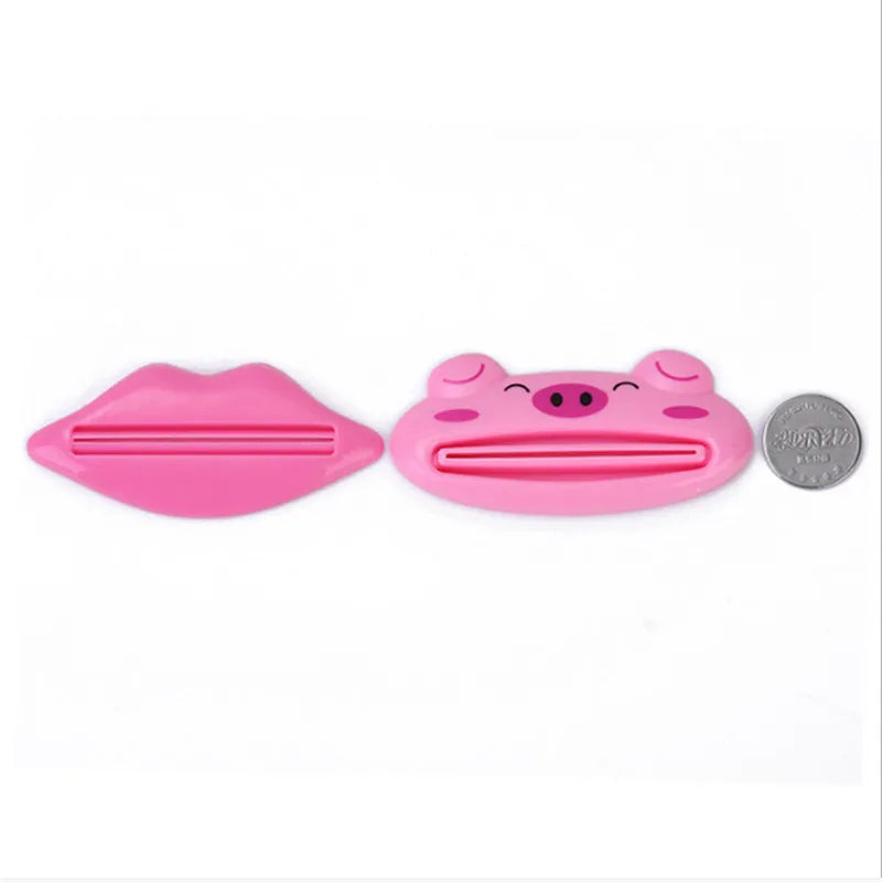 Cartoon Toothpaste Squeezer - Multi-Function Kitchen and Bathroom Accessory