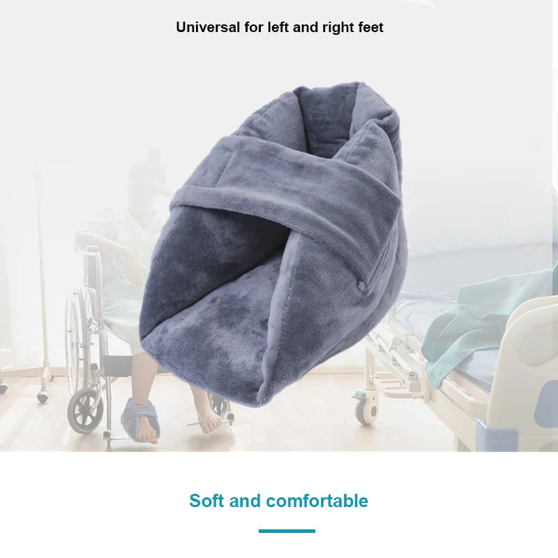 Warm Heel Cover for Elderly Bed and Wheelchair Patients
