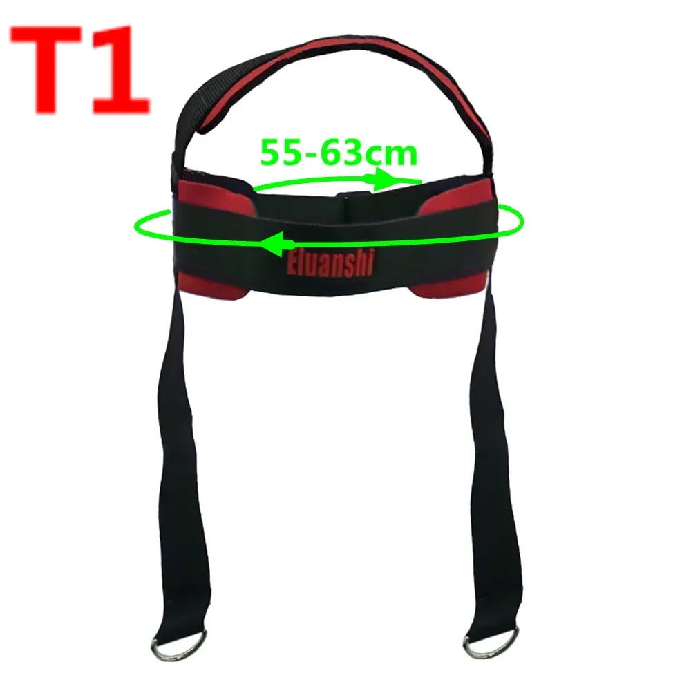 Adjustable Neck and Wrist Straps for Weightlifting
