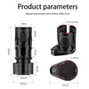 Multifunctional Carbon Fiber Car Water Cup Holder with Compass
