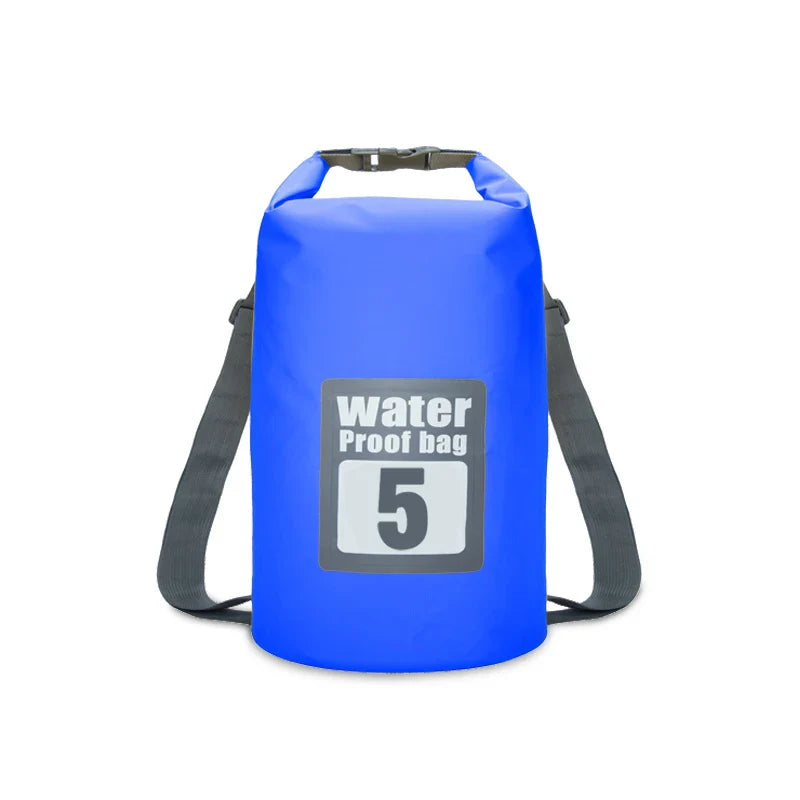 PVC Waterproof Dry Bag for Outdoor Activities (Various Sizes)