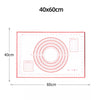 Non-Stick Silicone Baking Mat for Pizza Dough and Pastry Making