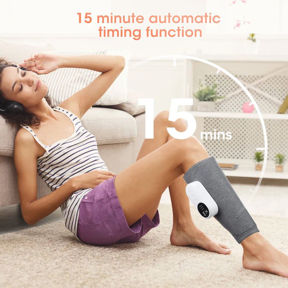 Calf Massager with Air Pressure: Pain Relief and Circulation Enhancement