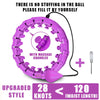 Adjustable Weighted Slimming Hoop for Abdominal Exercise at Home