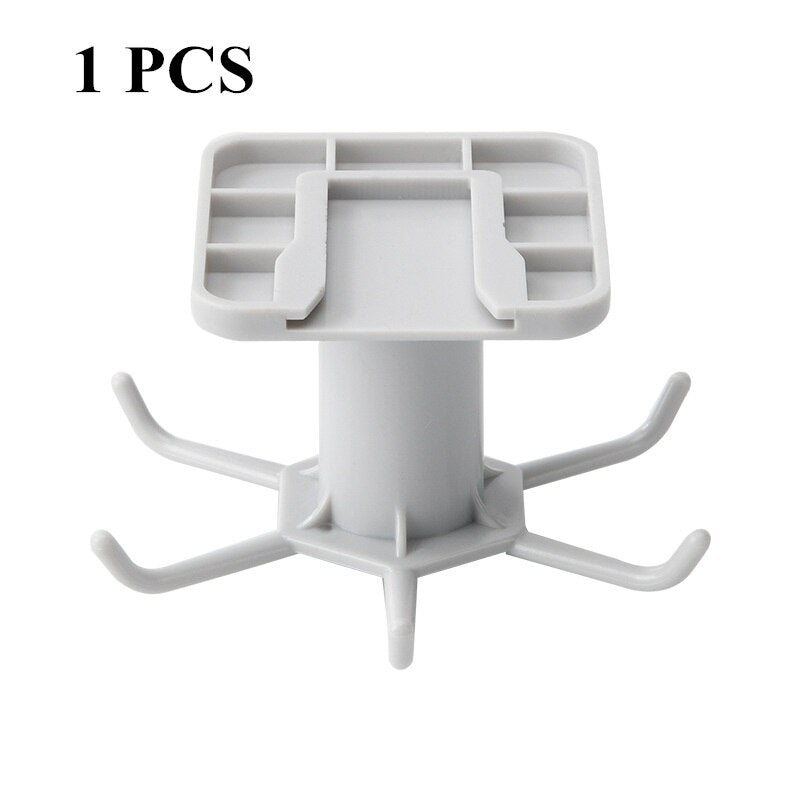 Kitchen and Bathroom Wall Hook Organizer - Multi-Purpose Storage