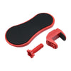Adjustable Ergonomic Computer Arm Rest with Rotating Mouse Pad Holder