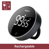 Magnetic LED Digital Kitchen Timer - Countdown and Alarm Clock