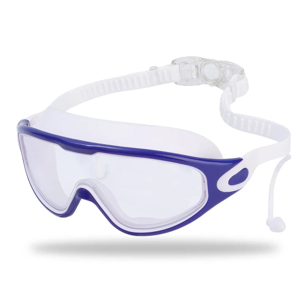 Professional HD Anti-Fog Swimming Goggles with Earplugs
