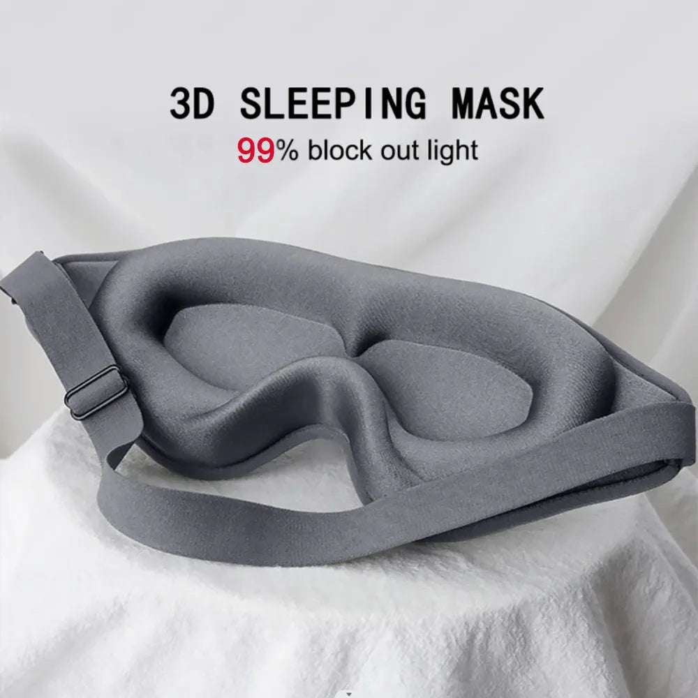 3D Memory Foam Sleep Mask for Light Blockout