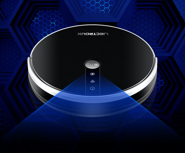 Robot Vacuum Cleaner - AI Map Navigation, WiFi App, Electric Water Tank, Wet Mop