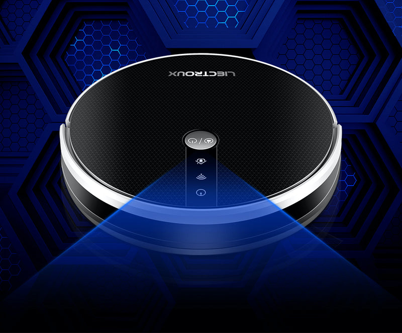Robot Vacuum Cleaner - AI Map Navigation, WiFi App, Electric Water Tank, Wet Mop