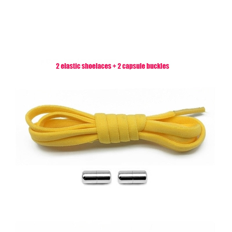 Elastic No Tie Shoelaces - Clip Together