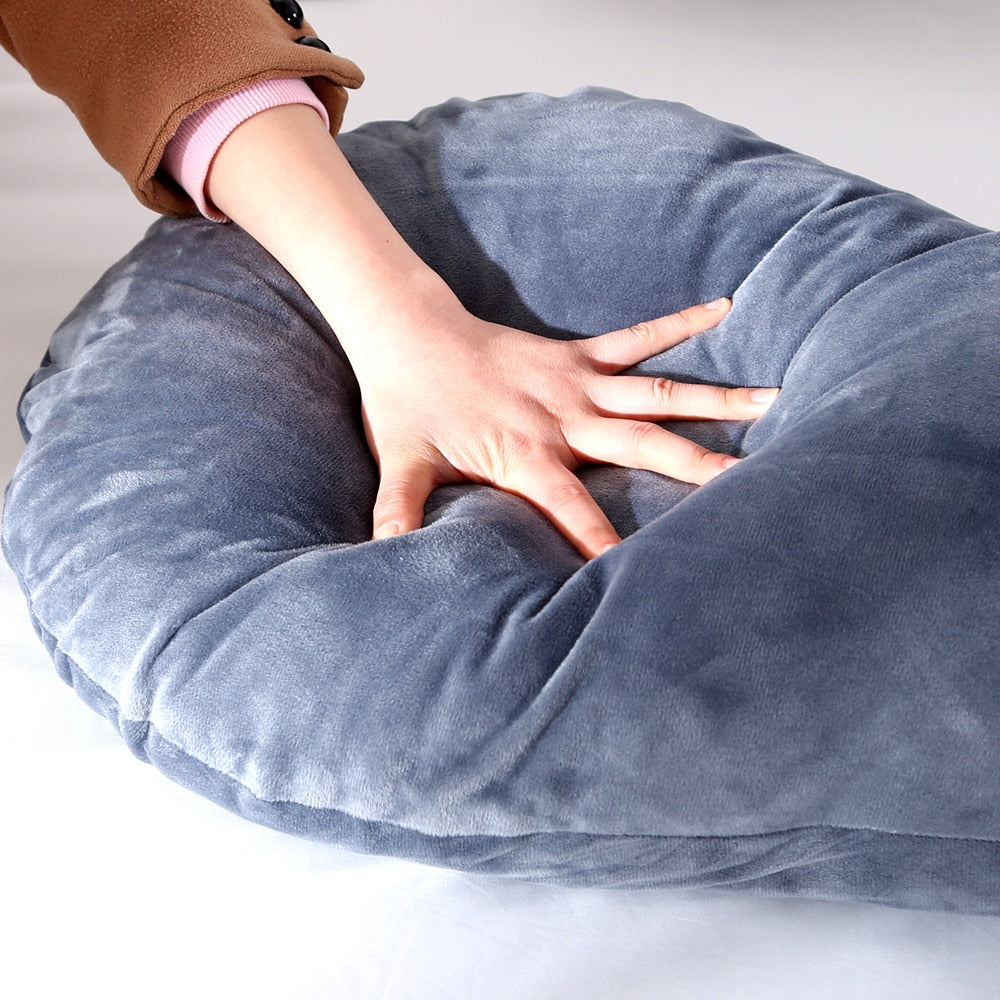 U-Shaped Pregnancy Pillow - Multi-Function Lumbar Support for Pregnant Women