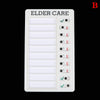 Mini Plastic Board Chore Tracker Chart