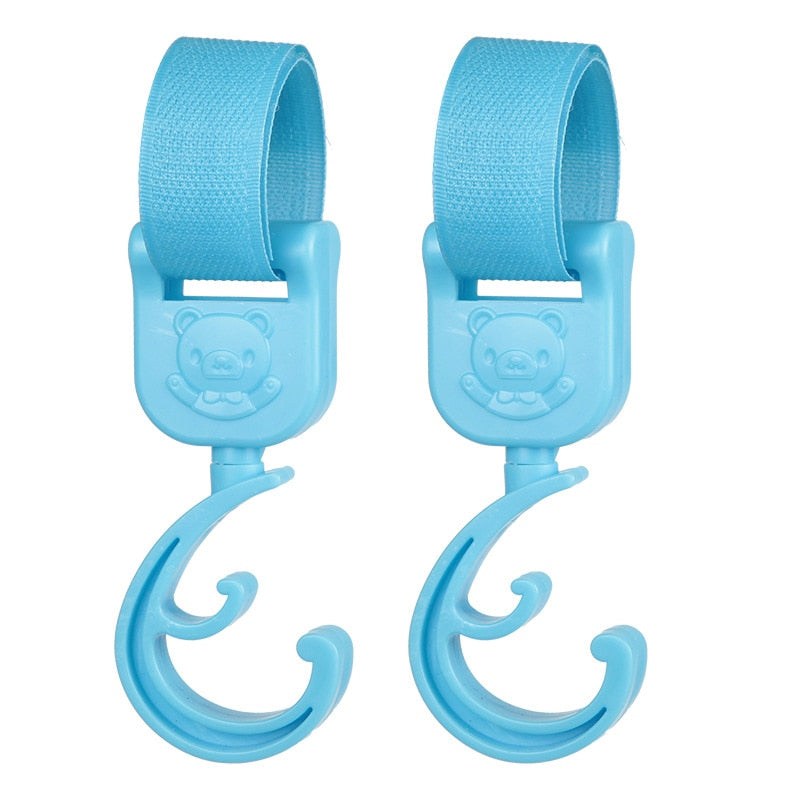 Pram/Stroller Hooks - Clip On