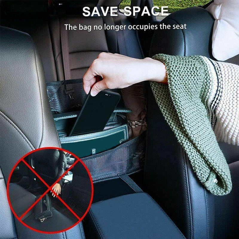 Large Capacity Car Seat Storage Net - Car Organiser & Pet Barrier