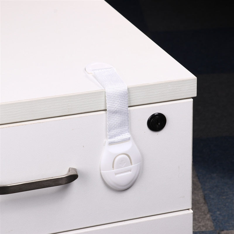 Drawer & Cupboard Safety Locks - Pack of 10