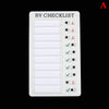 Mini Plastic Board Chore Tracker Chart