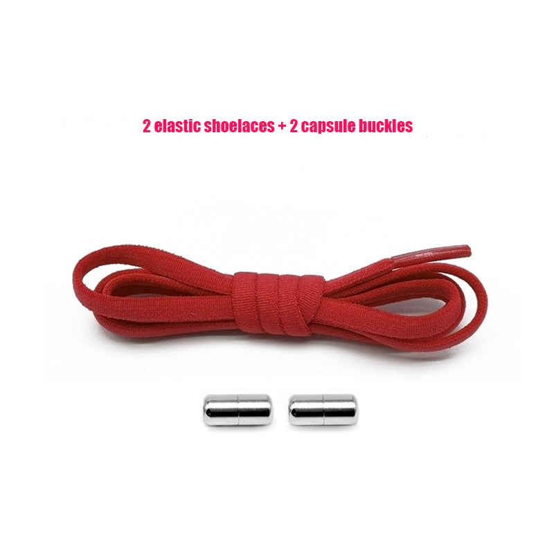 Elastic No Tie Shoelaces - Clip Together