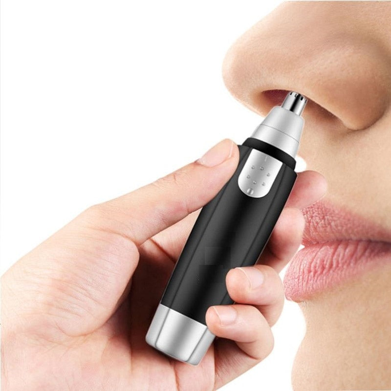 Electric Nose Hair Trimmer & Ear Razor - Battery Not Included