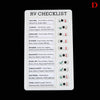 Mini Plastic Board Chore Tracker Chart