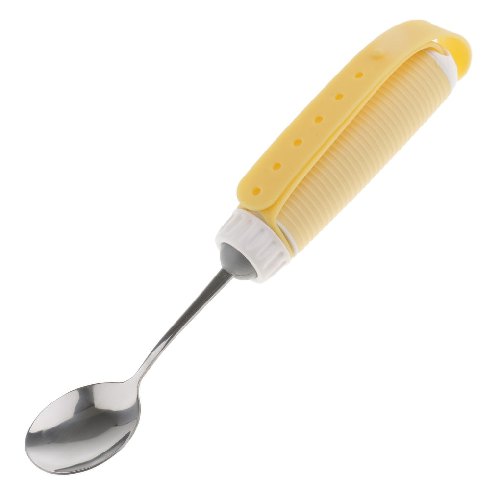 360° Rotating Swivel Spoon Eating Aid - Flexible Utensil for Disabled and Elderly with Arthritis