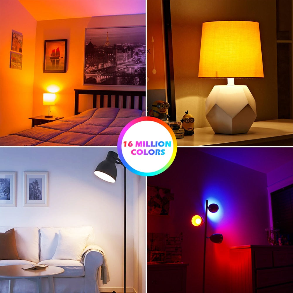 WiFi Smart Light Bulb - RBG/Warm/Cool