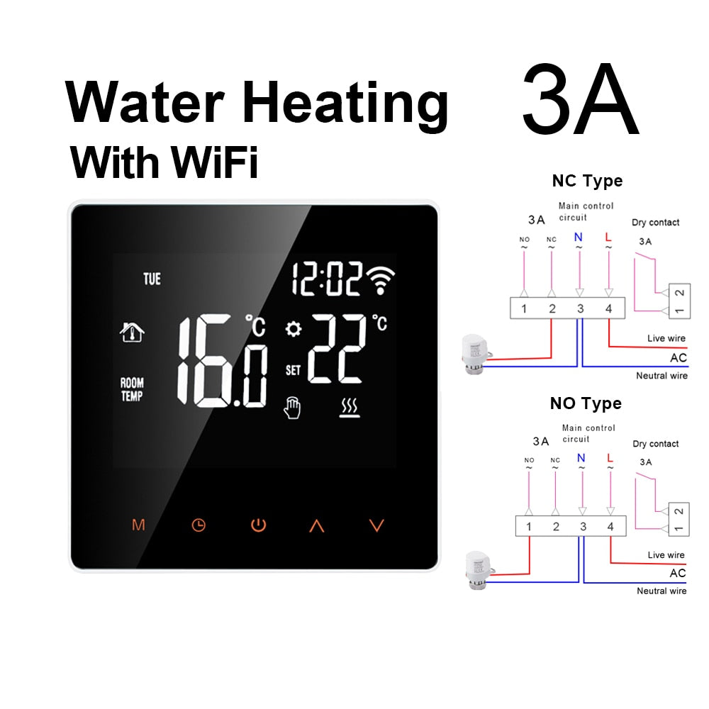 AVATTO Tuya WiFi Smart Thermostat - Remote Temperature Control for Google Home and Alexa