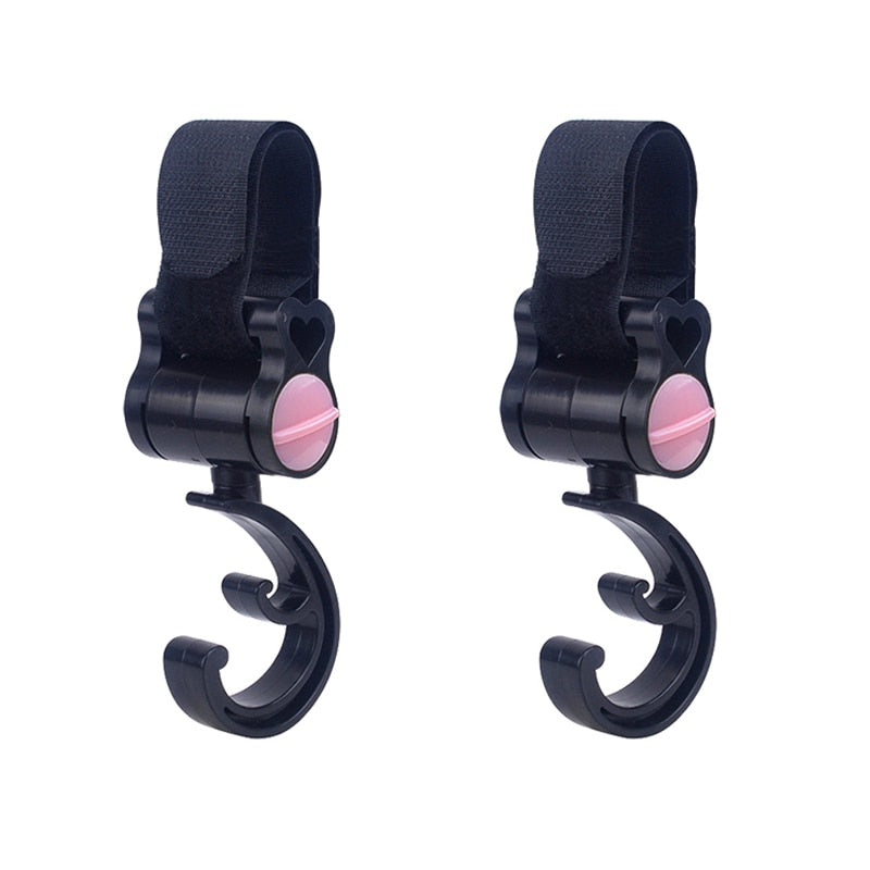 Pram/Stroller Hooks - Clip On