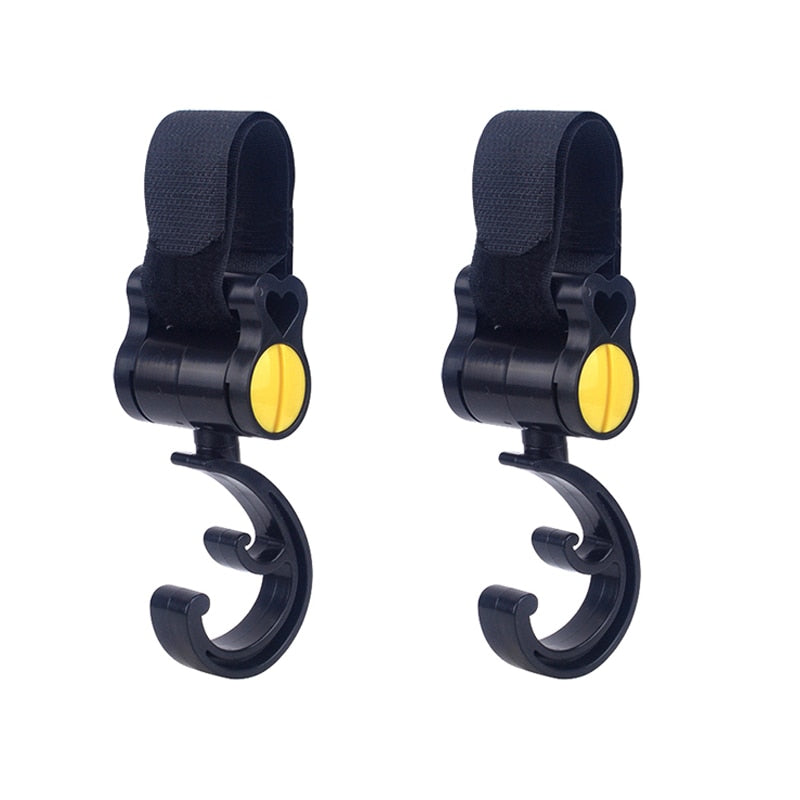 Pram/Stroller Hooks - Clip On
