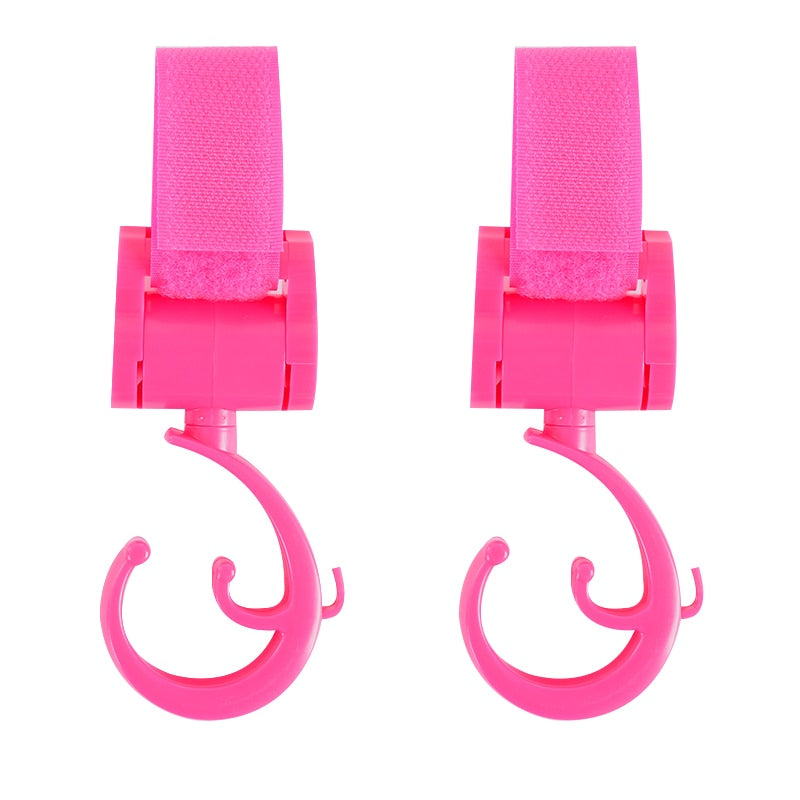 Pram/Stroller Hooks - Clip On