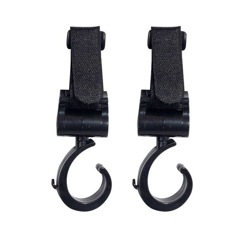Pram/Stroller Hooks - Clip On