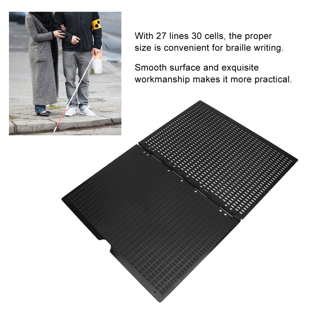 Braille Writing Slate - 27 Columns x 30 Rows