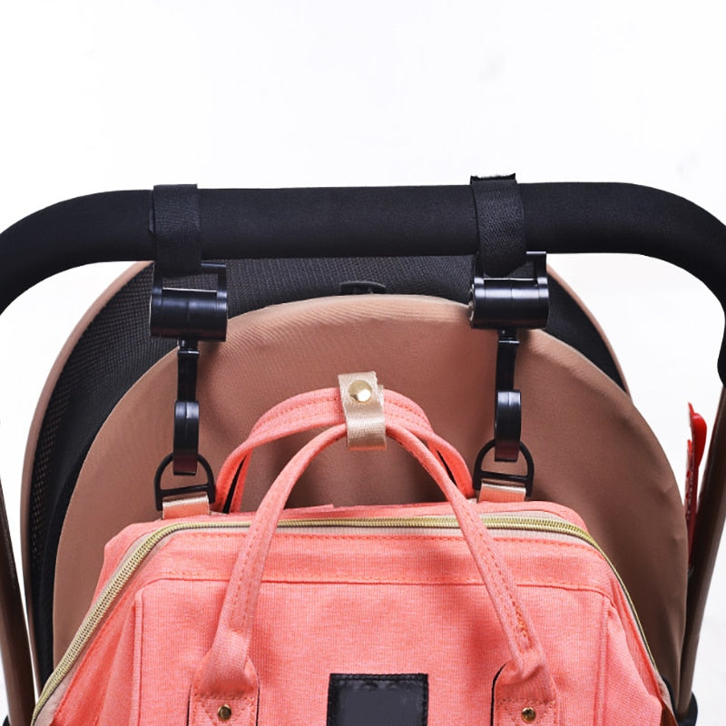Pram/Stroller Hooks - Clip On