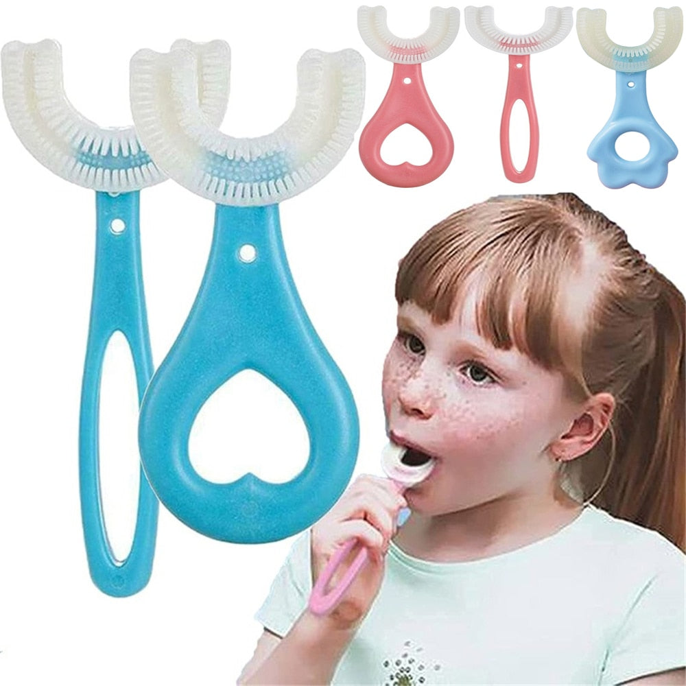 Kids Sonic U-Shape Toothbrush