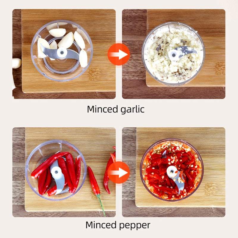 Mini Food Processor - USB Chargeable