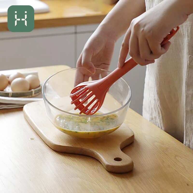 Multifunctional Kitchen Gadgets: Egg Beater, Food Clamp, and Salad Mixer